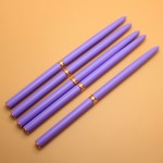 Professional Nail Brush Manufacturer - Customized Logo Purple Nylon Metal Handle for Beauty Use