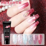 Acrylic Nail Gel Supplier - 2022 Hot Sale Professional Quick Liquid Crystal Super Glitter