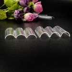 Nail Tips Factory - Direct Supply 500 Pcs ABS Acrylic Clear Natural False Nail Tips
