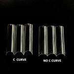 Nail Tips Factory - Direct Supply 500 Pcs ABS Acrylic Clear Natural False Nail Tips