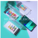 Aurora Nail Powder Manufacturer - New Fashion Solid Shining Non Toxic Pearl Pigment Set