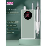 Cordless Nail Drill Factory - Professional Portable LED Display 30000rpm Green Rechargeable