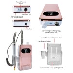 Electric Nail Drill Supplier - 35000 Rpm Custom Logo Cordless Rechargeable E File Stock