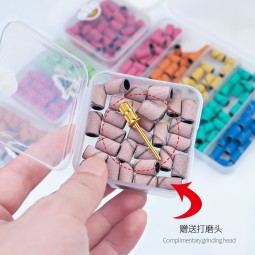 Nail Sanding Bands Supplier - Wholesale Colorful Acrylic Mandrel with Christmas Gift Box