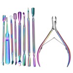 Beauty Tools Kit Factory - Professional Cuticle Pusher Remover Scissors Nipper Clipper