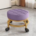 Portable Manicure Chair Supplier - Colorful Pink Purple Durable 360 ° Rolling Custom Logo