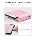 Portable Nail Dust Collector Supplier - IBELIVE Table Dust Collector for Beauty Salons