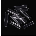French Nail Tips Manufacturer - Hot Sell Water Pipe C Curve Press on Nail Tips for Manicure