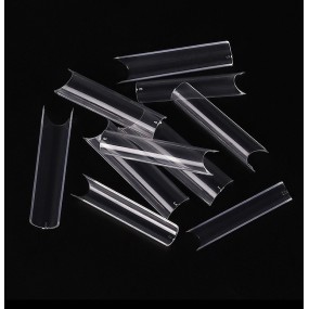 French Nail Tips Manufacturer - Hot Sell Water Pipe C Curve Press on Nail Tips for Manicure