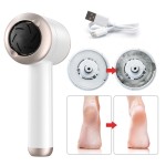 Electric Pedicure File Supplier - Portable USB Rechargeable Liquid Vacuum Callus Remover