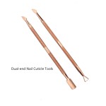 Manicure Pedicure Tool Factory - 3 in 1 Cuticle Pusher Stainless Steel Dead Skin Remover