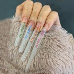 Nail Tips Manufacturer - No C Curve Extra Long 500pcs XXXL Coffin Thin Clear Square Tips