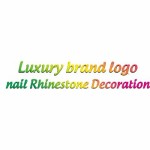 3D Nail Charms Manufacturer - 24Grid/Box Luxury Famous Brand Jewelry Designer Crown Metal