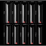 French Nail Tips Manufacturer - Hot Sell Water Pipe C Curve Press on Nail Tips for Manicure