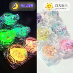 Fluorescent Nail Stickers Factory - New Product Super Shine Butterfly Star Luminous Decals