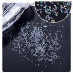 Crystal Nail Decals Factory - Pixie Dust Beads 3D Diamond Jewelry Round Shape Bottle