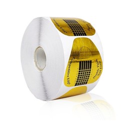 Clear Nail Forms Supplier - Reusable Paper Gold Price for Acrylic Nails Extension Tips