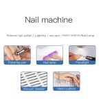 Nail Machine Supplier - Bestseller 30000Rpm Drill Dust Collector UV Lamp 5 in 1