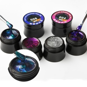 猫眼延长胶供应商-热销6色浓缩完成沙龙UV抛光胶