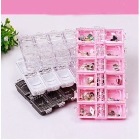 Nail Diamond Storage Box Factory - Wholesale 12 Grid Empty Jewelry Diamond Tips Boxes