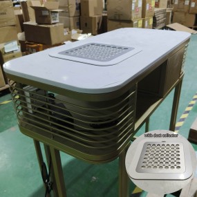 美容美甲桌厂家-实惠现代桌美甲沙龙桌椅套装