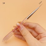 Acrylic Nail Brush Factory - New Arrival Wood Handle Thin Line Professional Painting Brush