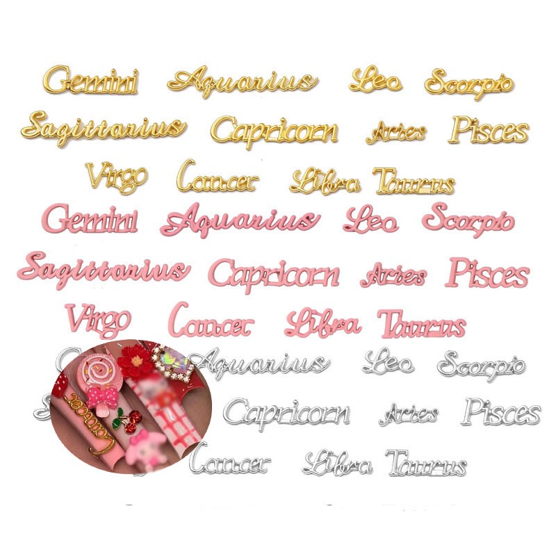 Rose Gold Nail Charms Factory - 12 Set Pink Alloy Rose Gold 3D Rhinestone Crystal Diamond