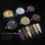 Nail Glitter Powder Manufacturer - High Pigment Shiny Diamond 6 Colors/sets Mirror Powder