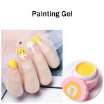 3D Carving Flower UV Gel Factory - High Quality Japan Style Draw Line DIY Graffiti Design