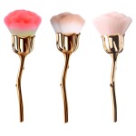 Nail Cleaning Brush Supplier - New Style Crystal Rose Dust Nail Brush Box Colorful