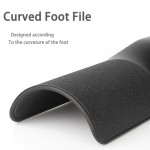 Professional Foot File Supplier - Curved Coarse Fine Double Side Callus Remover