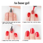 Nail Gel Glue Supplier - 15ml Multifunction Base Coat Diamond Stick Glue for Nail Tips