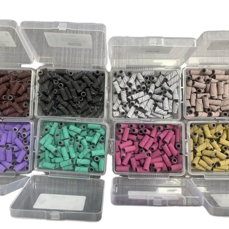 Nail Sanding Bands Factory - Wholesale 80#-240# Grit Mini Sanding Bands with Box Packing