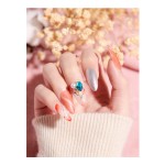 Nail Art Decals Set Factory - Best Sale 6 Designs Diamond Jewelry 3D 12 Grid Mix Rhinestone