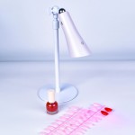 迷你美甲灯供应商-快速固化360可调节桌面灯无线Gel-X甲片