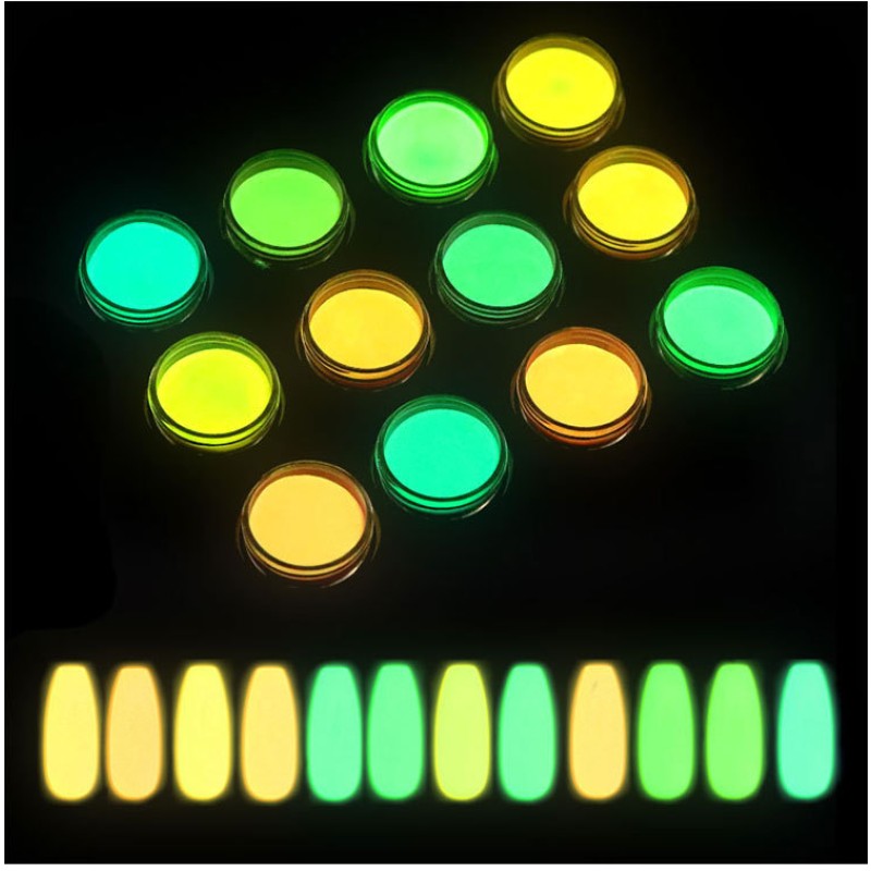 Luminous Nail Polish Manufacturer - Brilliant Night Long Lighting Noctilucent Glow Dark Pigment