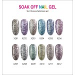 UV Gel Nail Polish Supplier - High Quality 24 Colors No Smell Full Cover Soak Off Cheese