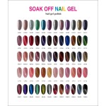UV Gel Nail Polish Supplier - High Quality 24 Colors No Smell Full Cover Soak Off Cheese