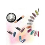 Holographic Nail Powder Supplier - Professional Chrome Magic Mirror Powder Set Bulk for Salon