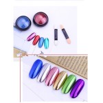 Chrome Pigments Manufacturer - Newest 15 Colors for Gel Polish Mirror Effect Powder