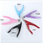 False Nails Cutter Factory - Professional Stainless Steel Curved Edge Acrylic Tip Cutter