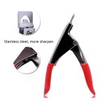 False Nails Cutter Factory - Professional Stainless Steel Curved Edge Acrylic Tip Cutter