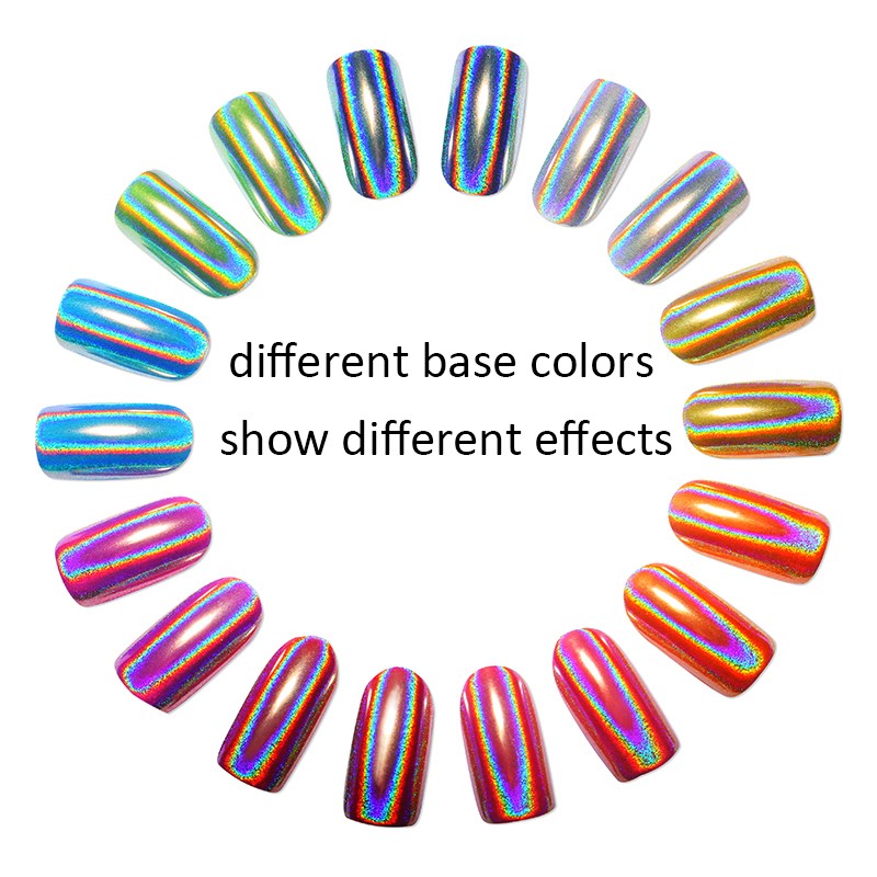 Holographic Nail Powder Manufacturer - Charm Chameleon Laser Powder Holographic Nail Powder