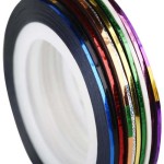 Nail Art Striping Tape Supplier - Popular Difference Color DIY Tips Stickers Tools