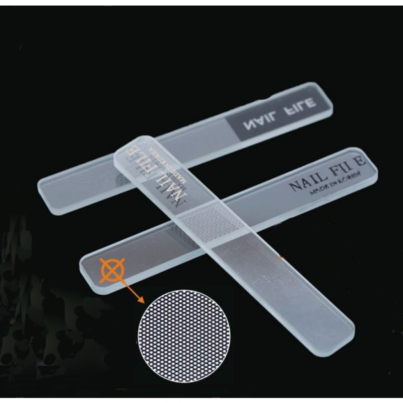 Glass Nail File Factory - Newest Personalized NANO Material 3 In1 Buffering Polishing