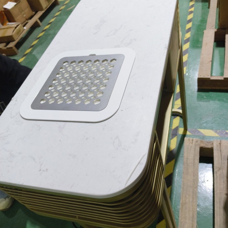 Manicure Table Sets Supplier - Cheap Beauty Modern Desk Pink Nail Bar Table and Chairs