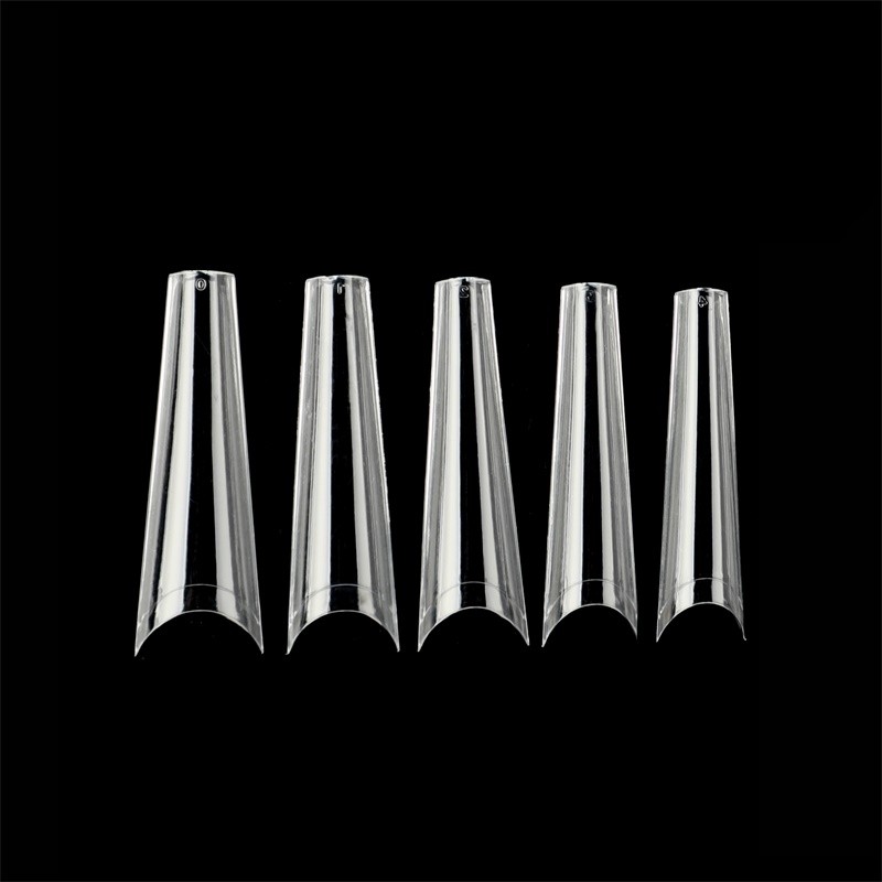 Nail Tips Factory - Wholesale 504pcs Seamless XX Long Coffin False Artificial Nail Tips