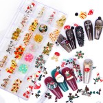 3D Nail Decoration Supplier - High Quality Skull Rhinestone Diamond Stickers Metal Crystal