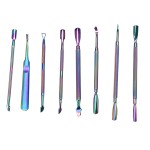 Beauty Tools Kit Factory - Professional Cuticle Pusher Remover Scissors Nipper Clipper