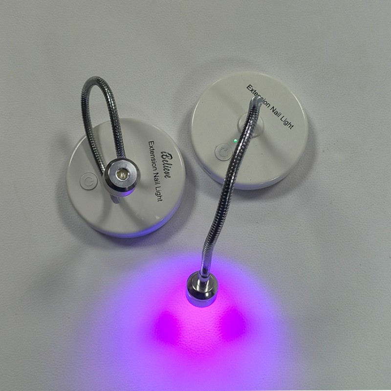 UV Gel Curing Light Factory - Adjustable Flexible Mini Cordless One Finger Nail Lamp